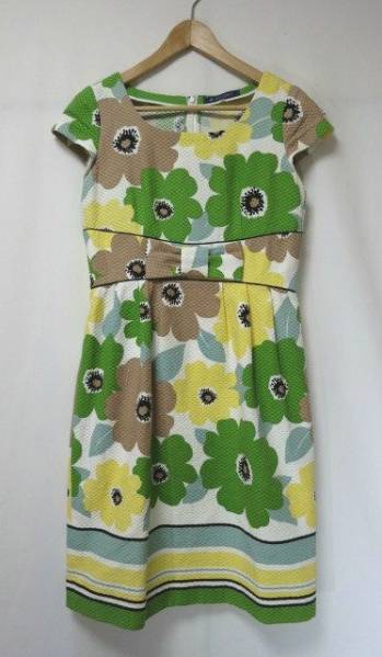 エムズグレイシー　40　コットンワンピ