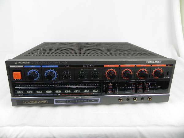 E069]パイオニア SA-V20Ⅱ ステレオ カラオケミキシングアンプ