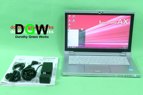 良品3! CF-AX3EDCCS Core i5 1.90GHz 4GB SSD128GB HD W7Pro64