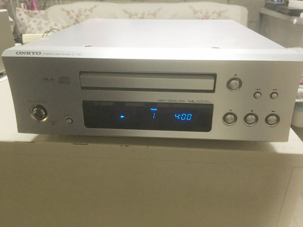 ONKYO CDデンキC-733 ジャンク品 ONKYO CD C-733 ジャンク
