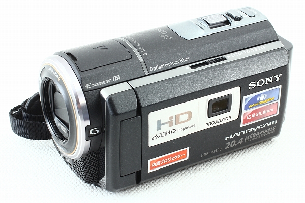 極上品 SONY ソニー HDR-PJ590V ブラック @2820 A デジタルビデオ