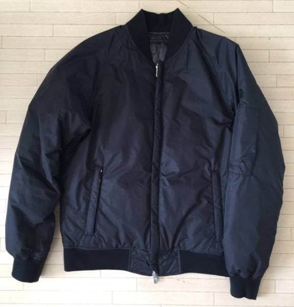 美品 ノースフェイス MA1 レディース ダウン ジャケット 黒 ノース 