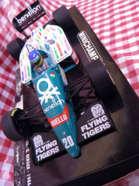 1⁄18 B186 - BMW Minichamps 0 Benetton ベネトン : T.ファビ #19 r