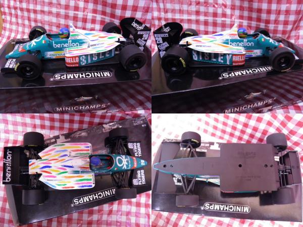1⁄18 B186 - BMW Minichamps 0 Benetton ベネトン : T.ファビ #19 r