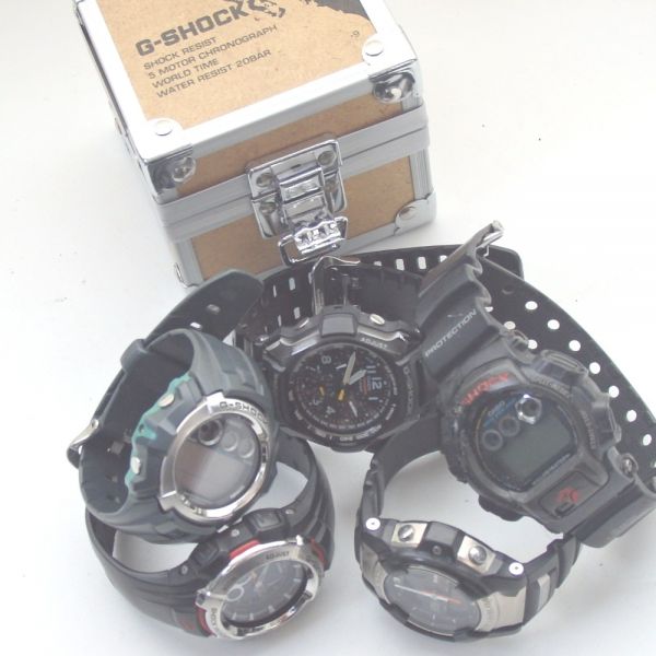 腕時計10個おまとめ DV4021C ジャンク デジタル腕時計10本SET◇G-SHOCKなど 8◇U-57 G-
