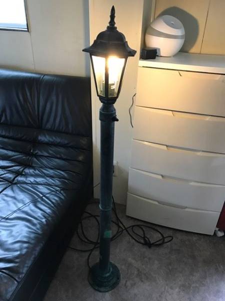 ガーデンライト★RG-15 100V/青銅色 室内・屋外　レトロ　(Y)