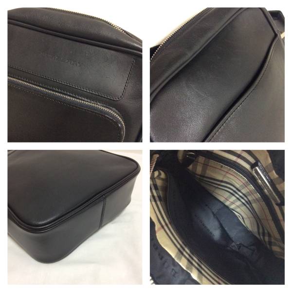 バーバリー ノバチェック ワンショルダーバッグ PVC レザー BURBERRY