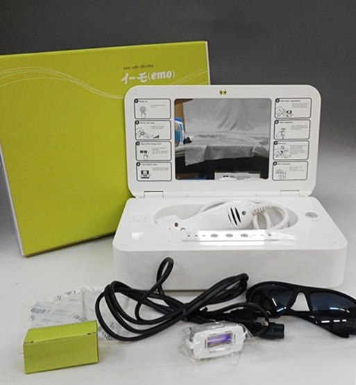 家電 美容機器 光脱毛 家庭用フラシュ式脱毛器emo・イーモ HR200