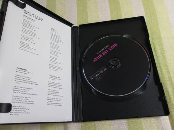 DVD 矢沢永吉 MILES AND MLES～THE LIVE DVD BOXより