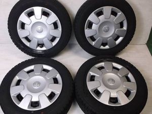 ホンダ純正+45×溝有175/65R14　フィット　4本バランスOK