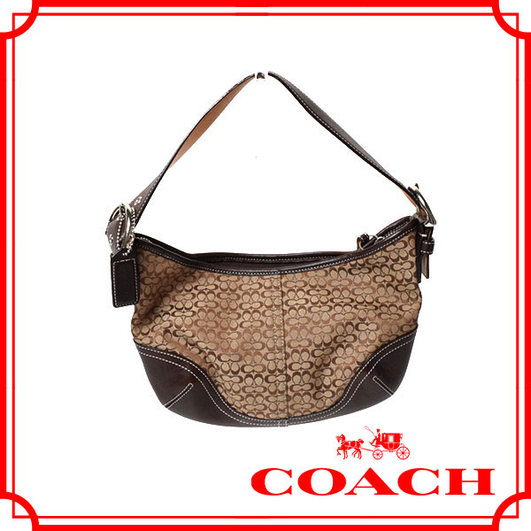美品◇コーチ COACH シグネチャー ショルダーバッグ 美品 COACH コーチ