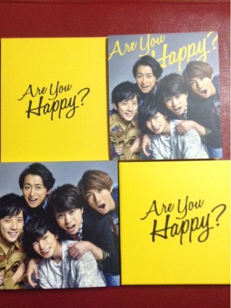 嵐／Are You Happy?（初回限定盤／CD+DVD）一度再生 美品中古