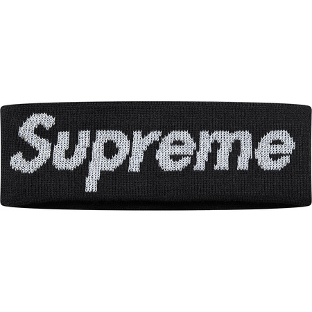 国内正規 Supreme New Era Reflective Logo Headband ヘアバンド