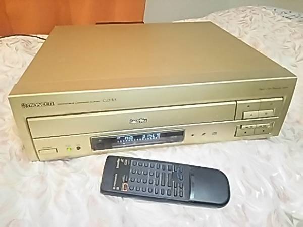 PioneerパイオニアLDプレイヤー CLD-R5 リモ付 8・12・20・30cm