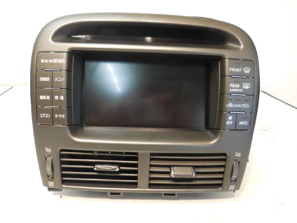 純正 セルシオ(UCF30/31) マルチナビモニター 保証*K007152