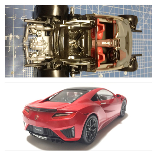 1/24 タミヤ 新型 NSX タミヤ 1/24 ホンダ新型NSX 完成品