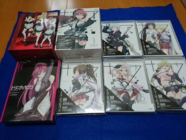 【美品】トリニティセブン BD初回 全６巻＋収納BOX＋OVA付単行本
