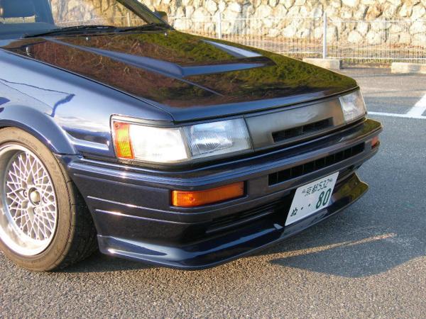 AE86フロントリアバンパー フェンダー サイドスカートセット AE86フロントリアバンパー フェンダー サイドスカートセット AE86