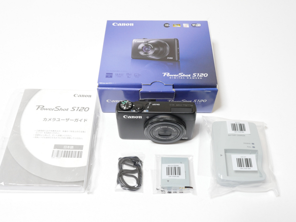 Canon PowerShot S120 ブラック 美品 Canon 【公式通販】