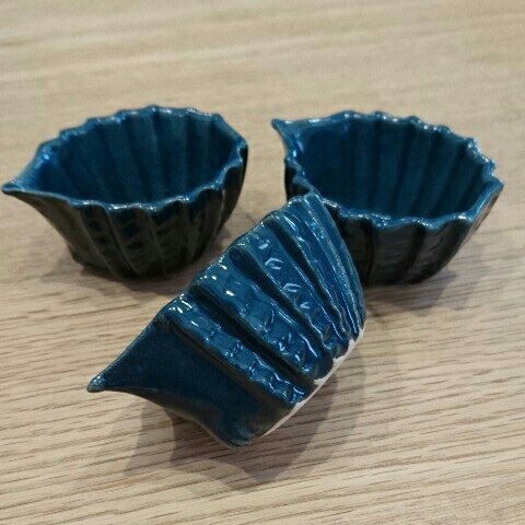 新品未使用品よしざわ窯のハリネズミの器３つセット