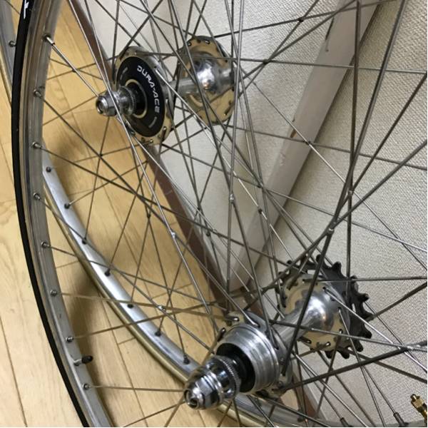 アラヤ araya gold dura ace njs ペア ピスト 競輪 チューブラー