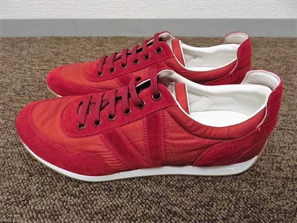 新品 ルイヴィトン スニーカー 靴 サイズ9 赤