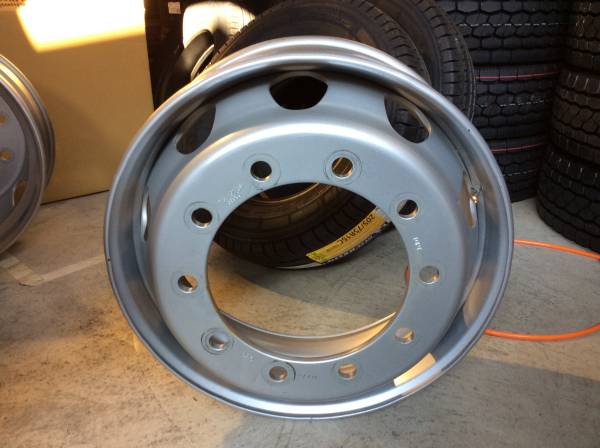 7.50 22.5 10H TOPY スチールホイール 中古2本セット ISO規格 価格