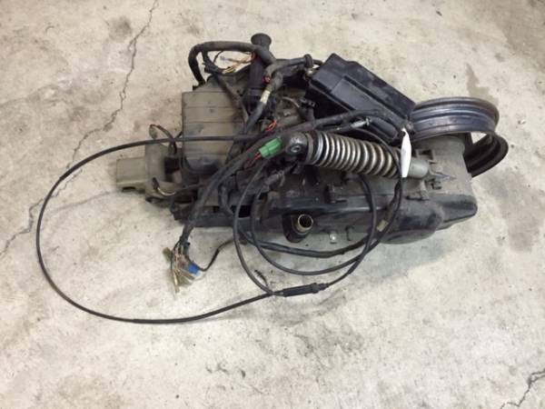 アドレスV100　実働エンジン　