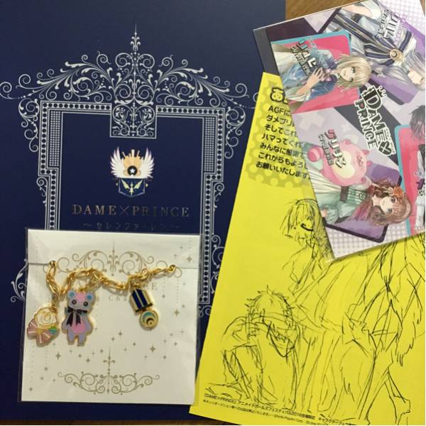 ダメプリDAME×PRINCE セレンファーレン キャラクターブック CDセット ダメプリ AGF DAME×PRINCE キャラブック セレンファーレン
