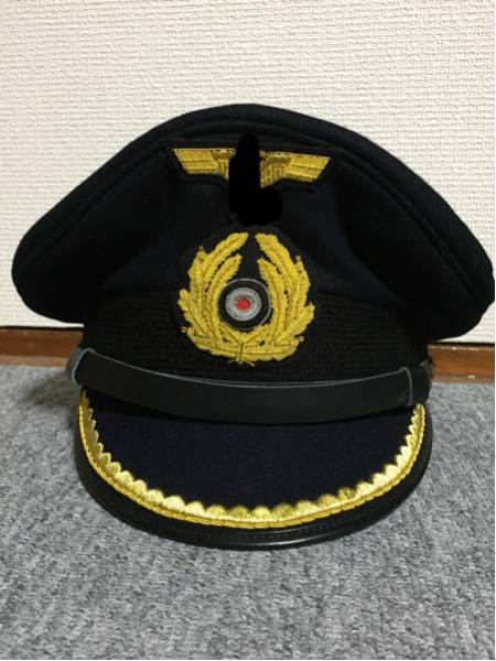 ナチスドイツ ドイツ軍 制帽 海軍 ミリタリー 艦これ 士官 SS
