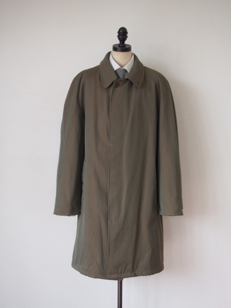 ML★英国製「バーバリー」 ステンカラー コート/男性用/コート