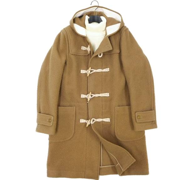 ■9.3万 秋冬物 J.PRESS×YALE 起毛 ウール ダッフルコート L