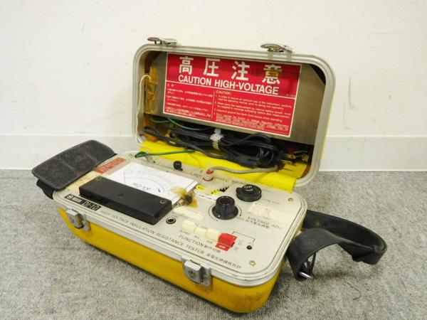 MUSASHI ムサシ DI-10 高電圧絶縁抵抗計 測定器 9神48
