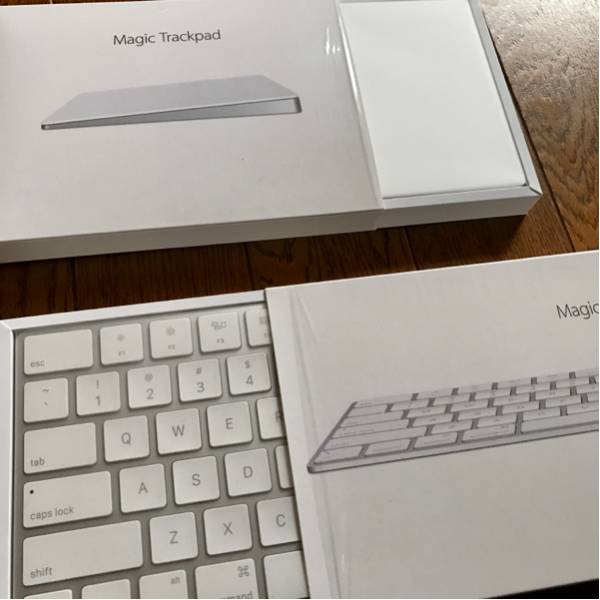 Apple純正 Magic Trackpad 2 & Magic keyboard US 開封のみ Apple 純正