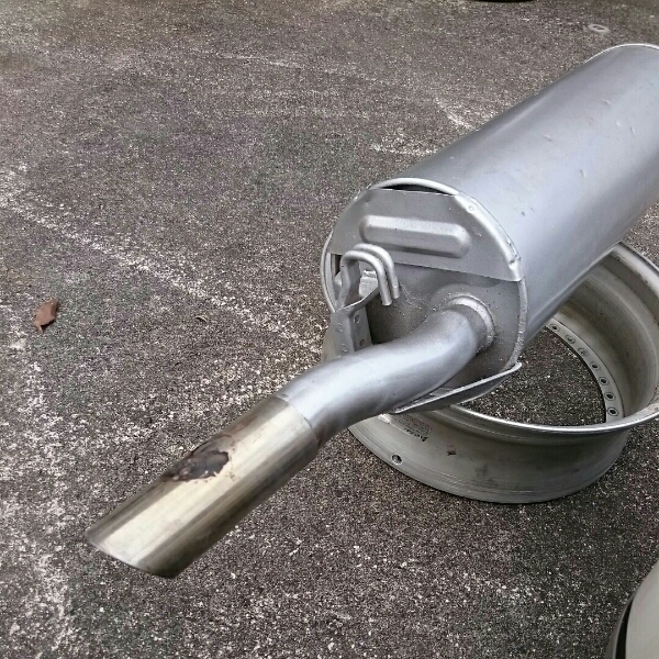 MS125クラウン純正マフラー123 121 12 120(純正品)｜売買された