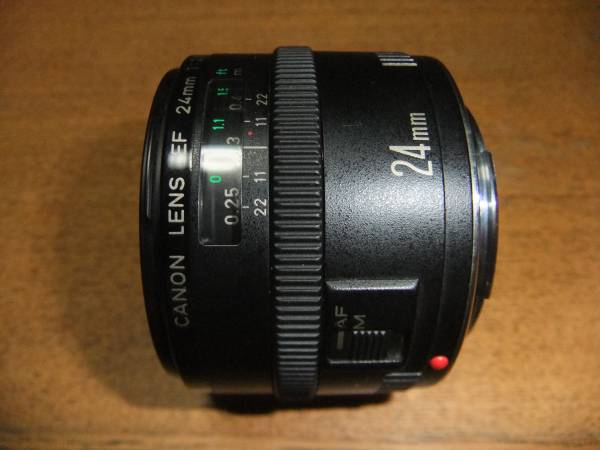 Canon 単焦点広角レンズ EF24mm F2.8 フルサイズ対応の通販はau PAY