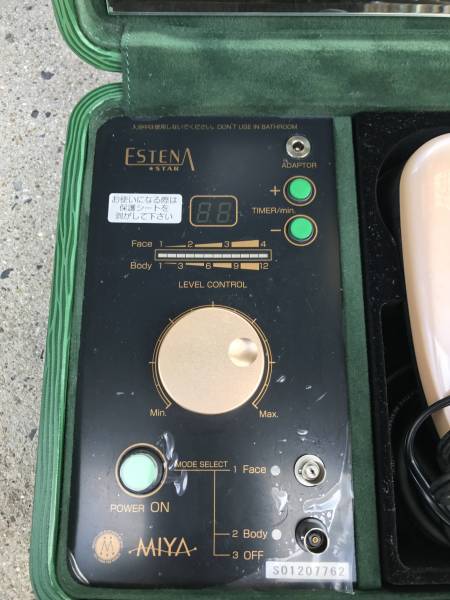 ☆MIYA 超音波美顔器 ESTENA STAR エステナスター定価35万円☆