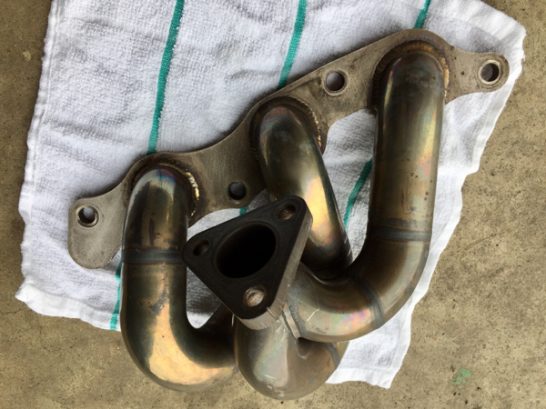 カプチーノ F6A用MGM製エキマニ タコ足