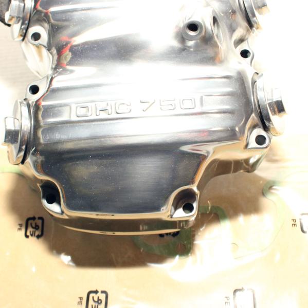 CB750 K0 K1 ヘッドカバー ガスケット 鏡面磨き M2 (647)