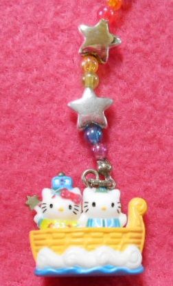 激レア☆2001☆ハーモニーランドパレードノアキティ☆ファスナー 激