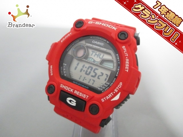 CASIO(カシオ) 腕時計■美品 G-SHOCK G-7900A メンズ 黒×グレー