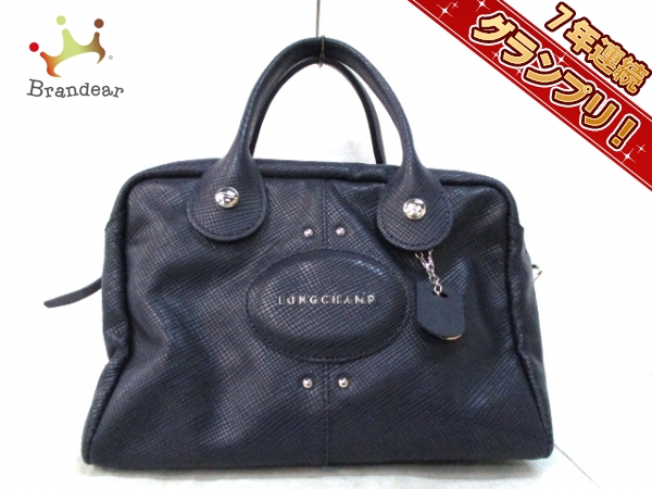 ロンシャン LONGCHAMP ショルダーバッグ - ハンドバッグ シルバー金具 