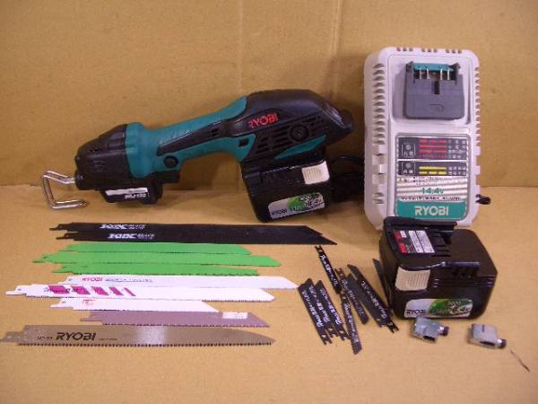 18■リョービ　充電式　レシプロソー　ＢＲＪ－１２０　美品