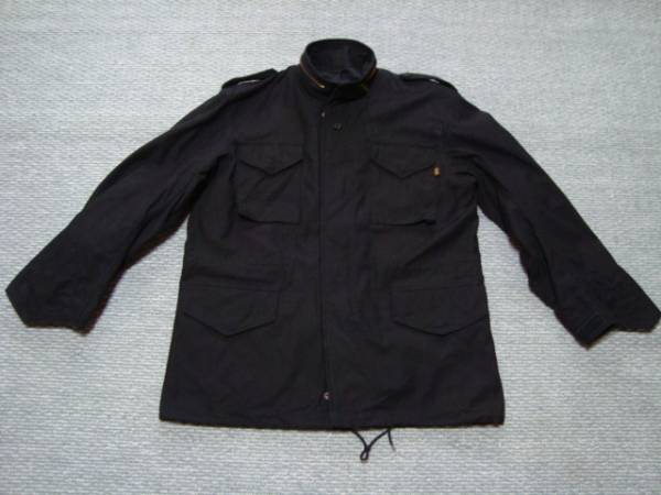 ☆ALPHAアルファ M65ブラック-フィールドコート送無料☆未使用品