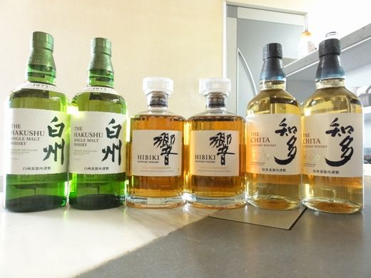 サントリー響・白州・知多・フルボトル計6本セット・新品未開封