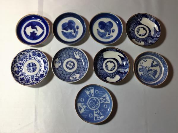 印判手小皿7種 印判手 ベロ藍 【公式通販】
