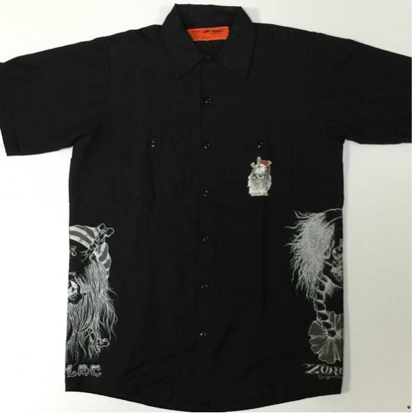 ZORLAC ゾーラック パスヘッド PUSHEAD マルチプリント シャツ ZORLAC