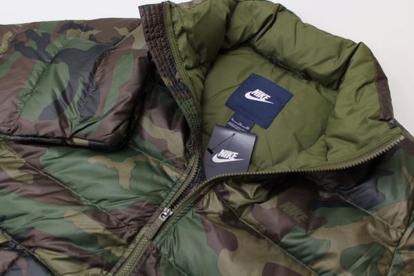 ■NIKE ナイキ 保温 ダウンジャケット 迷彩[541471-232-2XL]二