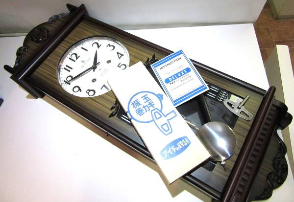 ◎（愛知 アイチ）60日巻 掛け時計 未使用 デットストック品
