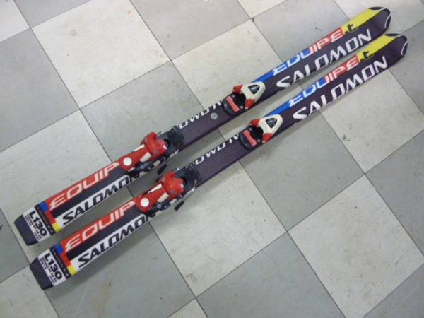 #337 SALOMON サロモン EQUIPE T カービングスキー 130cm
